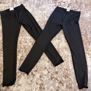 SHEIN Black Kids Leggings